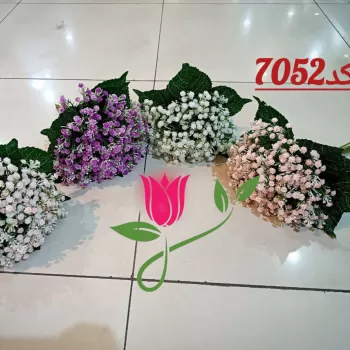 گل مصنوعی بوته ژیپسوفیا خارجی( عمده ) ۷۰۵۲
