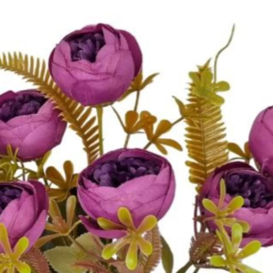 گل مصنوعی بوته پیونی (عمده) ۸۸۷